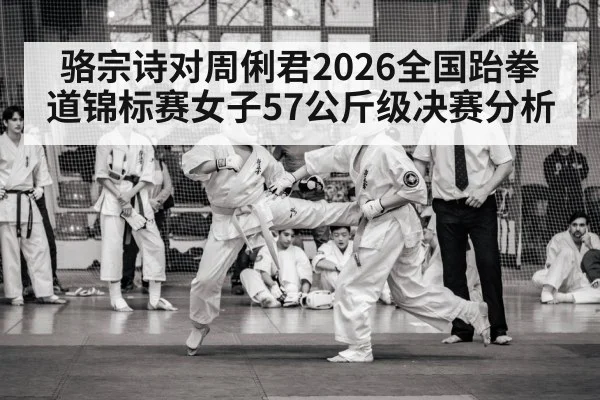 taekwondo competition match